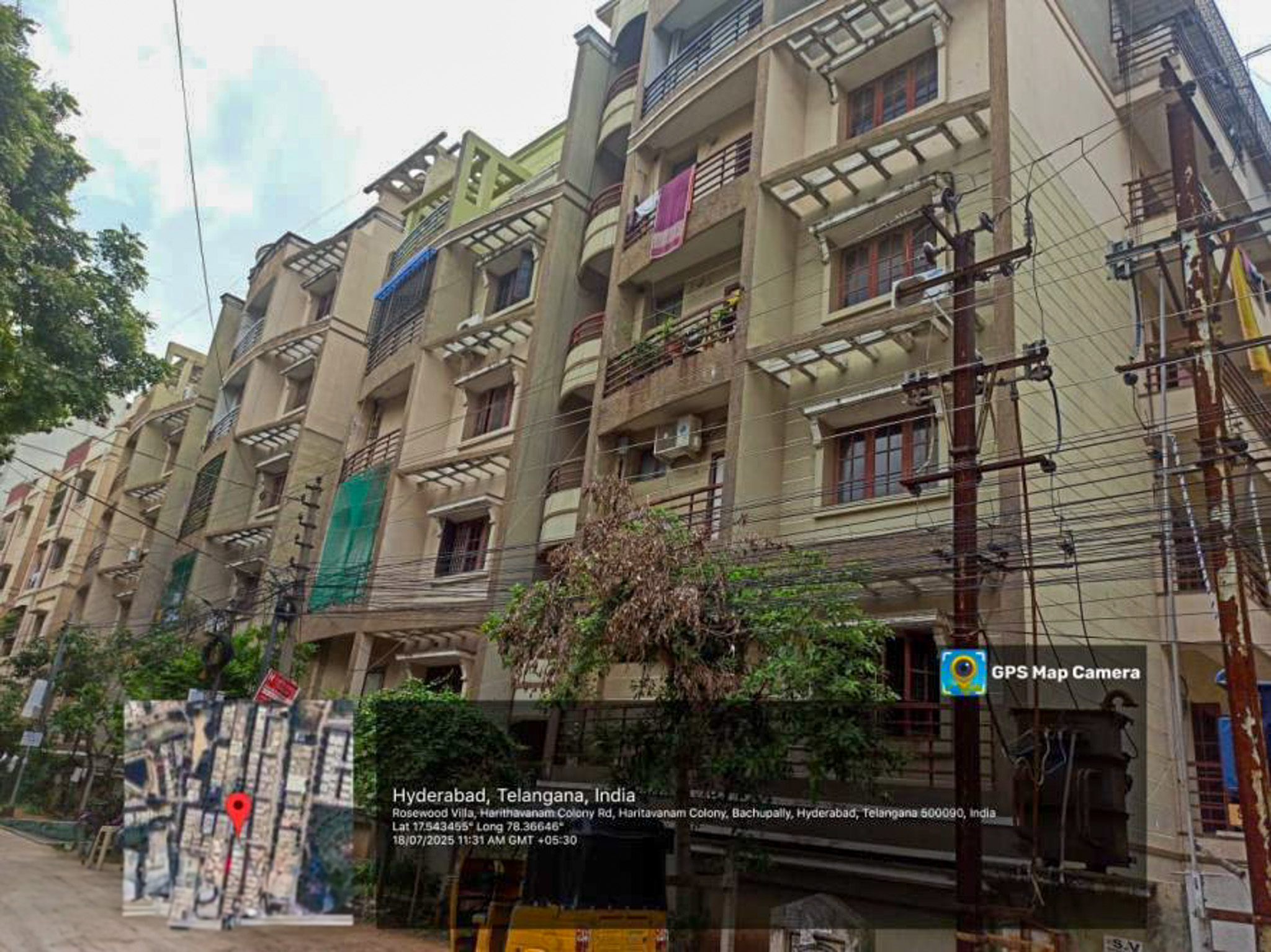 Flat for sale Bachupally Hyderabad = (ID – 26021906)